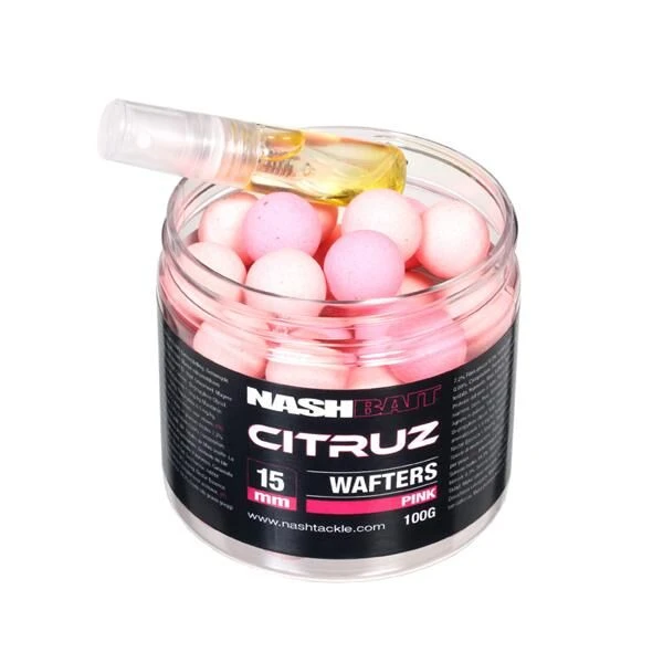 Nash Citruz Pink Wafters 15mm 3 Nash Citruz Pink Wafters 15mm