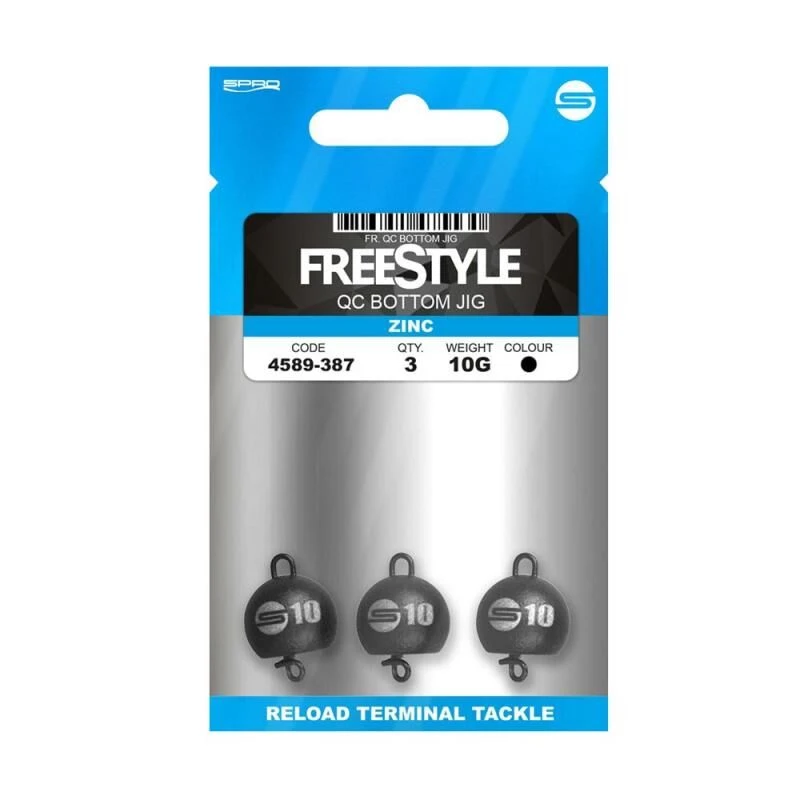Spro Freestyle QC Bottom Jig Black 4 Spro Freestyle QC Bottom Jig Black - Afbeelding 2