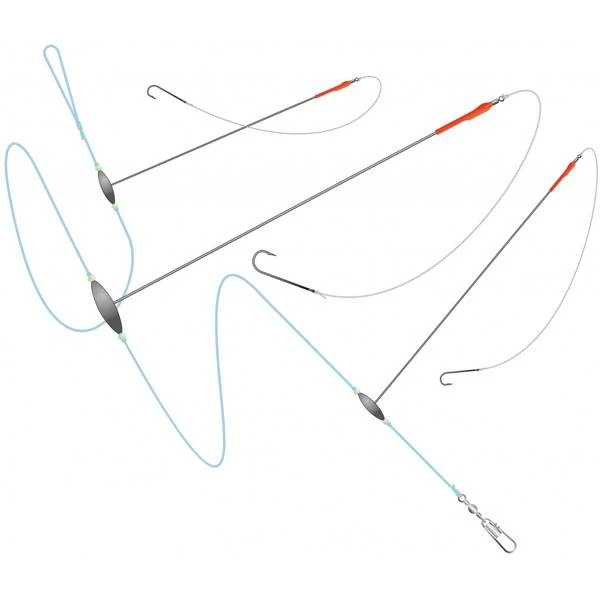 Platvis Onderlijn Met Lood 3 Platvis Onderlijn Met Lood