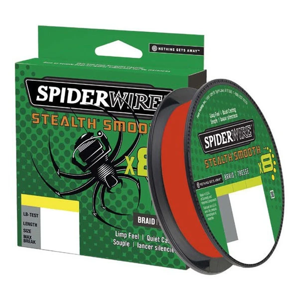 SPIDERWIRE Stealth Smooth 8 Code Red 3 SPIDERWIRE Stealth Smooth 8 Code Red
